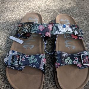 Mad Pole 'Birkenstock'  Multi Color Sandals 11M
